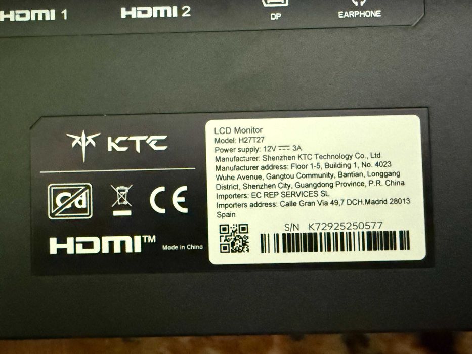KTC H27T27 jak nowy 27 cali - polecam