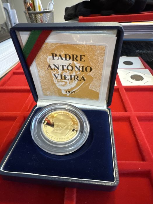 Moeda de 500$ bi metalica Proof.