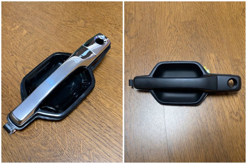 Нова ручка дверей Mitsubishi Pajero Wagon 4 (V80)  права,ліва хром