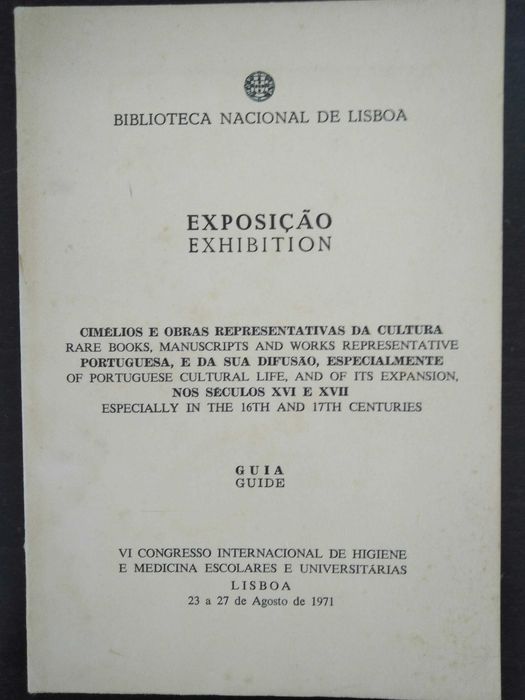 livro: “Cimélios e obras representativas da cultura portuguesa...”