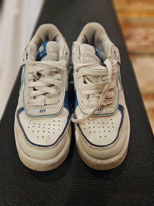 Кросівки жіночі та хлопячі  білі Nike AIR FORCE 1 P WHITE 37,5р 25см