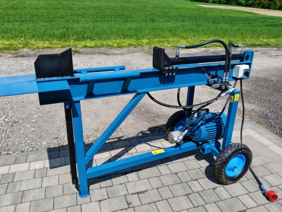 Łuparka hydrauliczna do drewna silna mocna konstrukcja