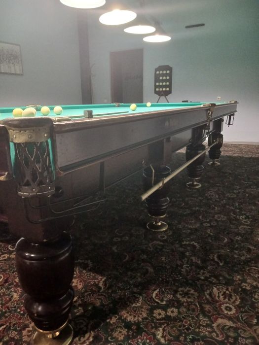 Бильярдный стол Більярдний стіл + комплект шари кий лампа полка