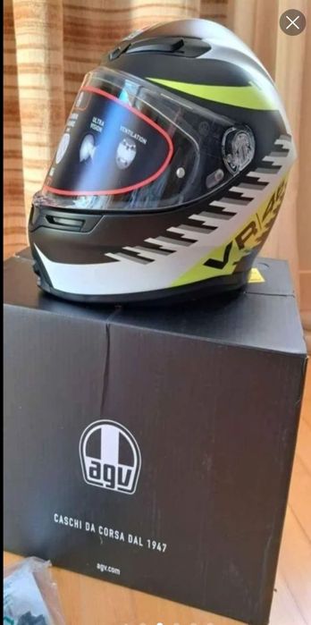 Capacete AGV K6 VR46 - Novo