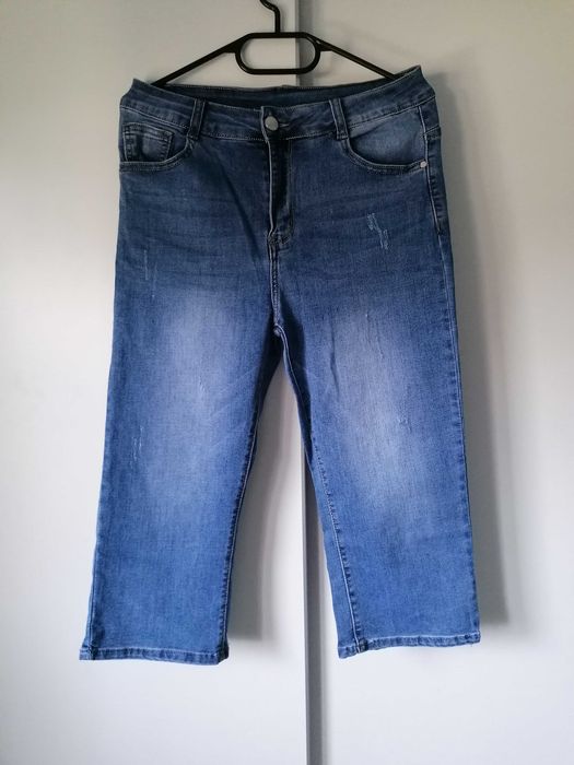 Rybaczki jeansowe damskie 38/40 jak nowe