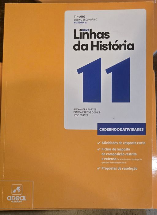 Linhas de História - Cadernos de Atividades - 11⁰ e 12⁰ Ano