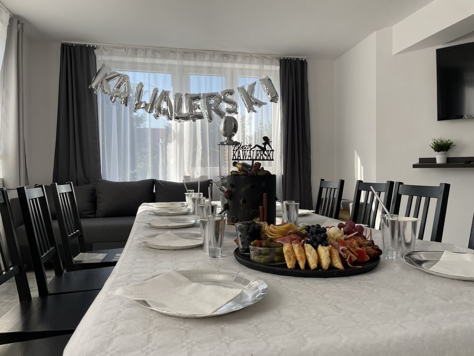 Dom z tarasem na wyłączność kawalerski święta