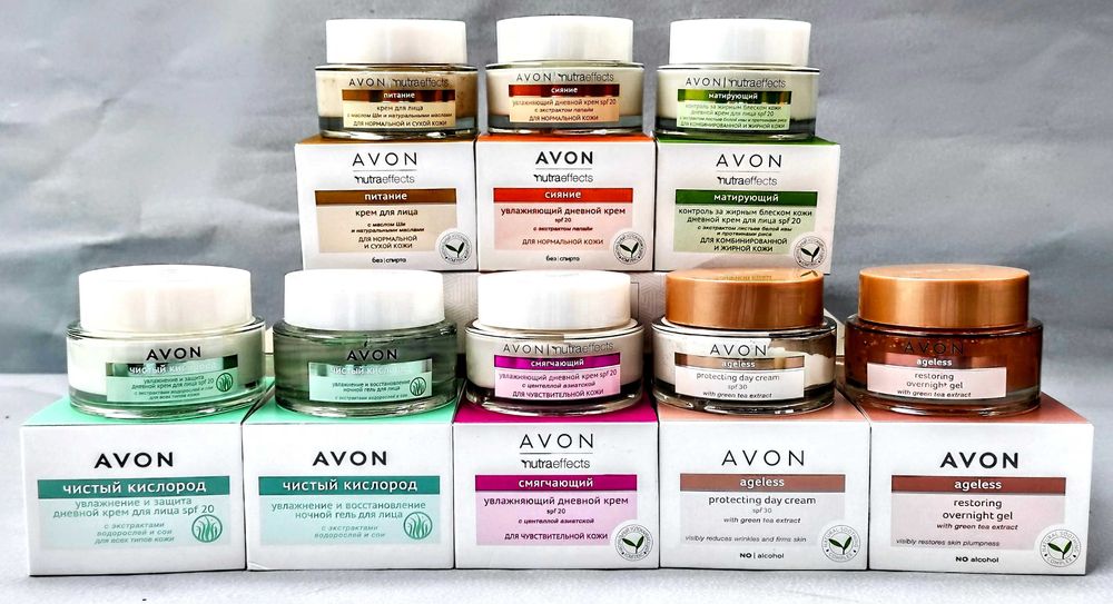 Крем для обличчя сироватка Anew 50 мл Nutraeffects Avon