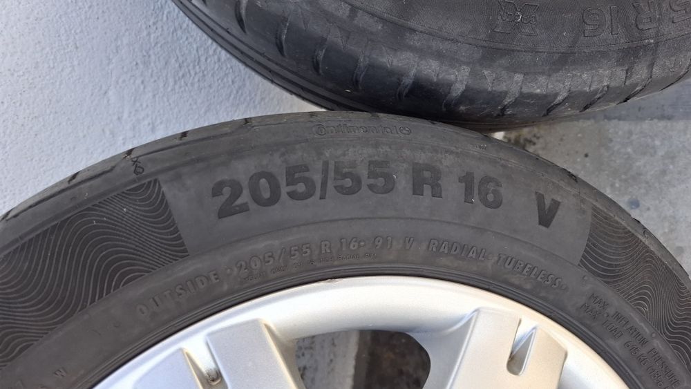Jantes c/pneus 5x112 vw audi seat skoda