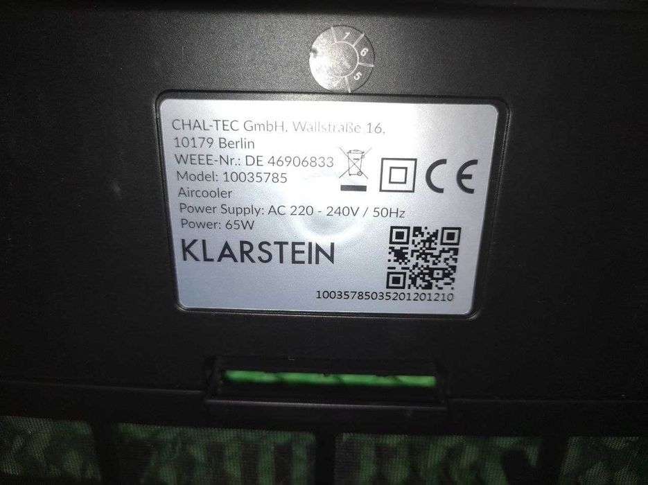 Klimator Klarstein IceWind Plus