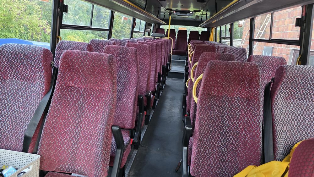 Siedzenia fotele z pasami Autosan A0909L Tramp