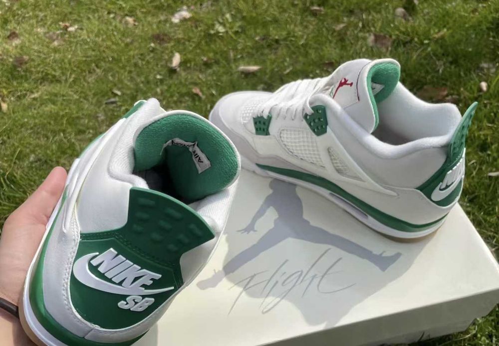 Jordan Air Jordan 4 Retro Green Thunder.38