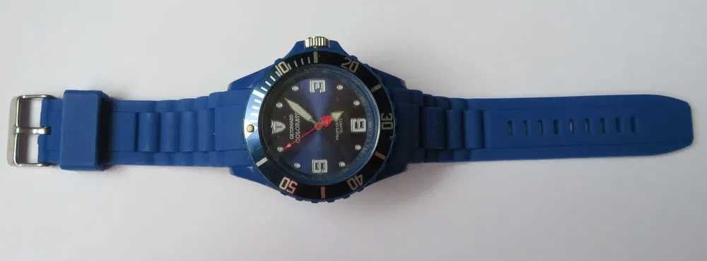 zegarek w stylu diver niebieski