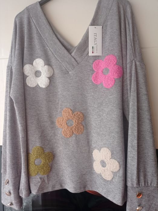 Sweterek damski włoski biust 120