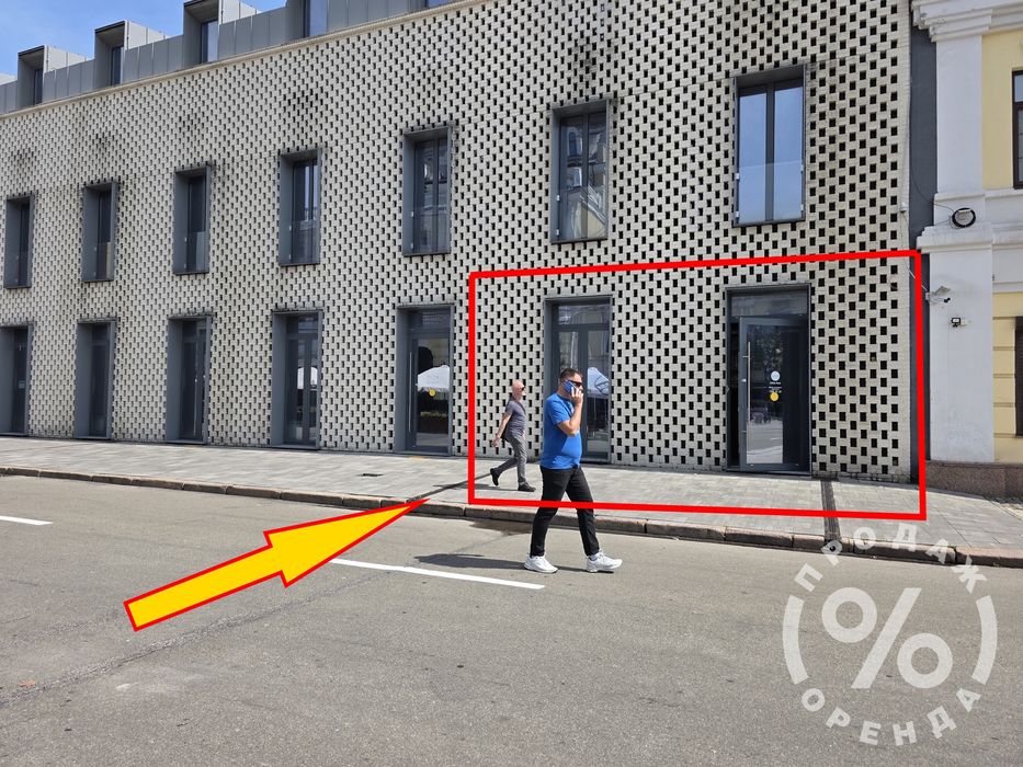 Продаж! Фасадне приміщення 197 м2 на Подолі, вул. Сагайдачного, 18