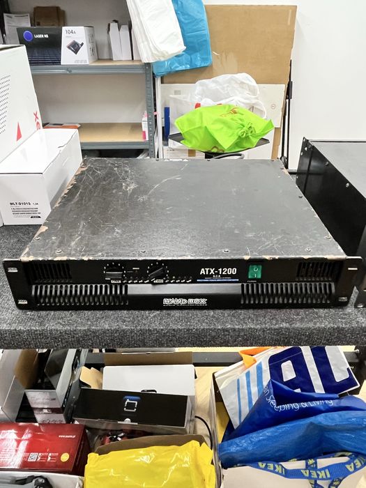 Zestaw naglośnieniowy  ADS1400Lx + 4 kolumny Yamaha 400W i dodatkowo  koncówka ATX-1200