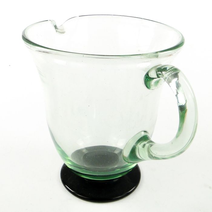 T9E Hortensja zielony dzban ART DECO