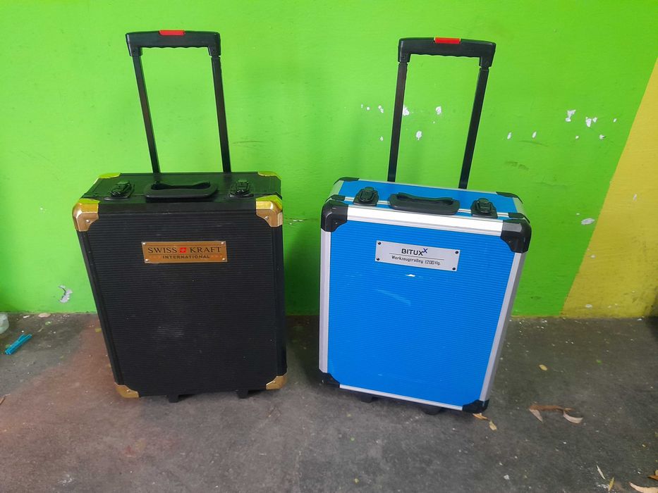 walizka kufer case aluminiowy