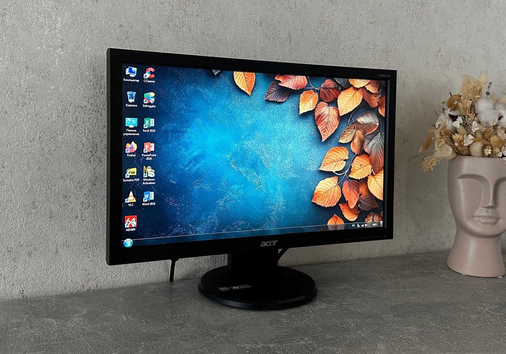 Монітор Acer V193HQ (19" TN / 1366 × 768 / VGA)