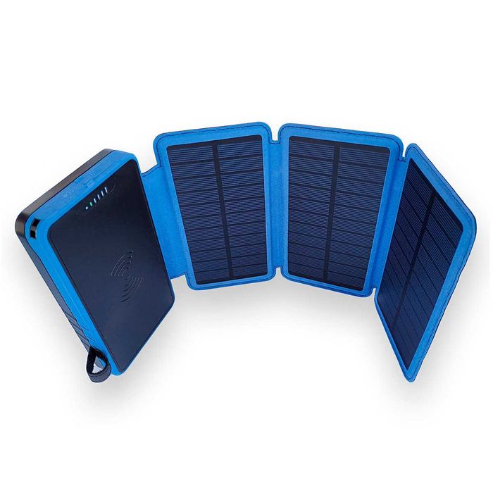 20,000 mAh Power Bank with Solar & Wireless Charging – New64564256117635120