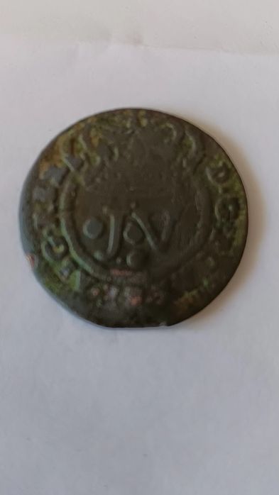 Moedas cobre, V réis, D.João V,  1713 e  1714