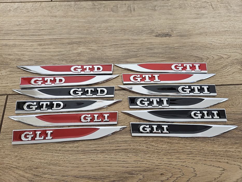 Емблема шильдик значок VW GTI GLI Golf Jetta