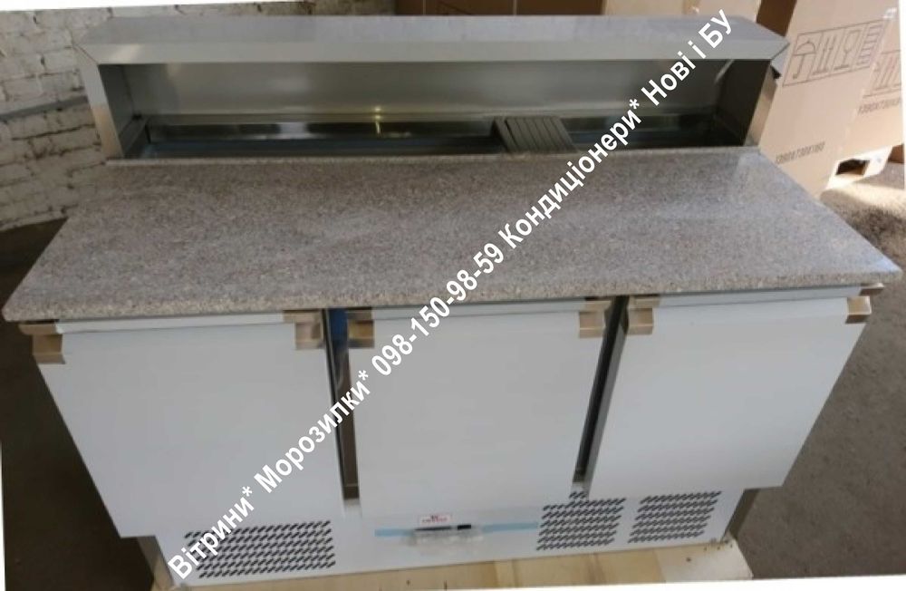 Cтол холодильный для пиццы FROSTY Стіл холодильний для піци новий і БУ