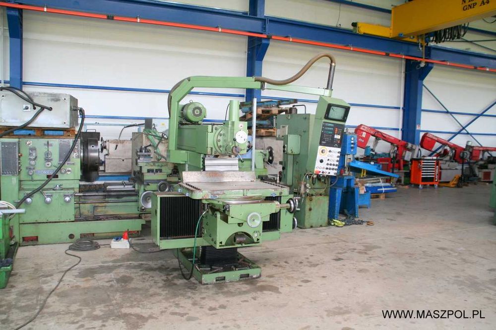 Frezarka MAHO - 800 P czytniki HEIDENHAIN - FILM !