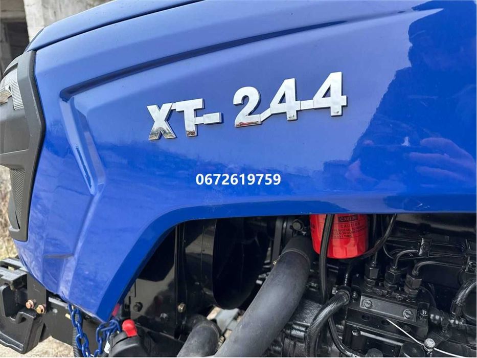 Мінітрактор Форте ХТ-244 LUX з ведучим передком доставка безкоштовна