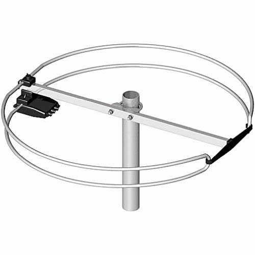 Antena radiowa zewnętrza z wzmacniaczem i regulacją wzmocnienia