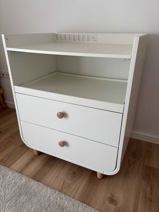 Trocador IKEA MYLLRA com gavetas – Branco