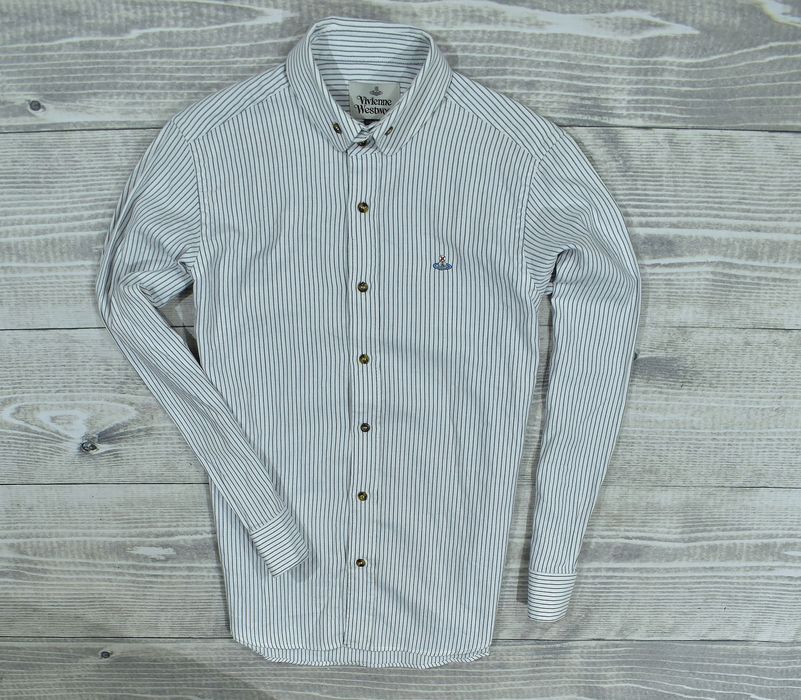 Vivienne Westwood Koszula Męska W Paski / 48