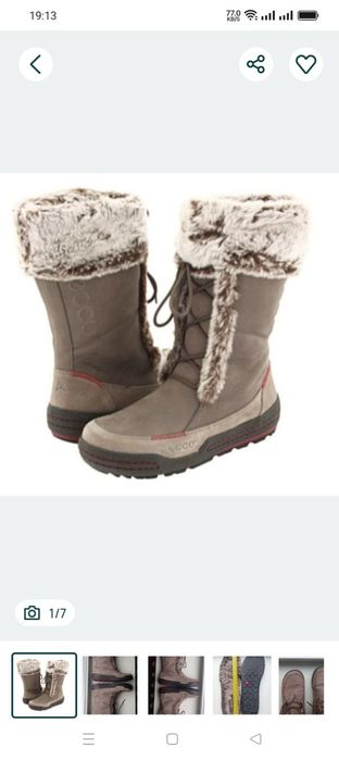 Черевики ecco Siberia