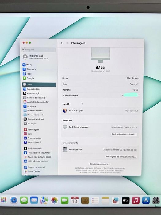 IMac 24” M1 -  1TB Verde (como novo)