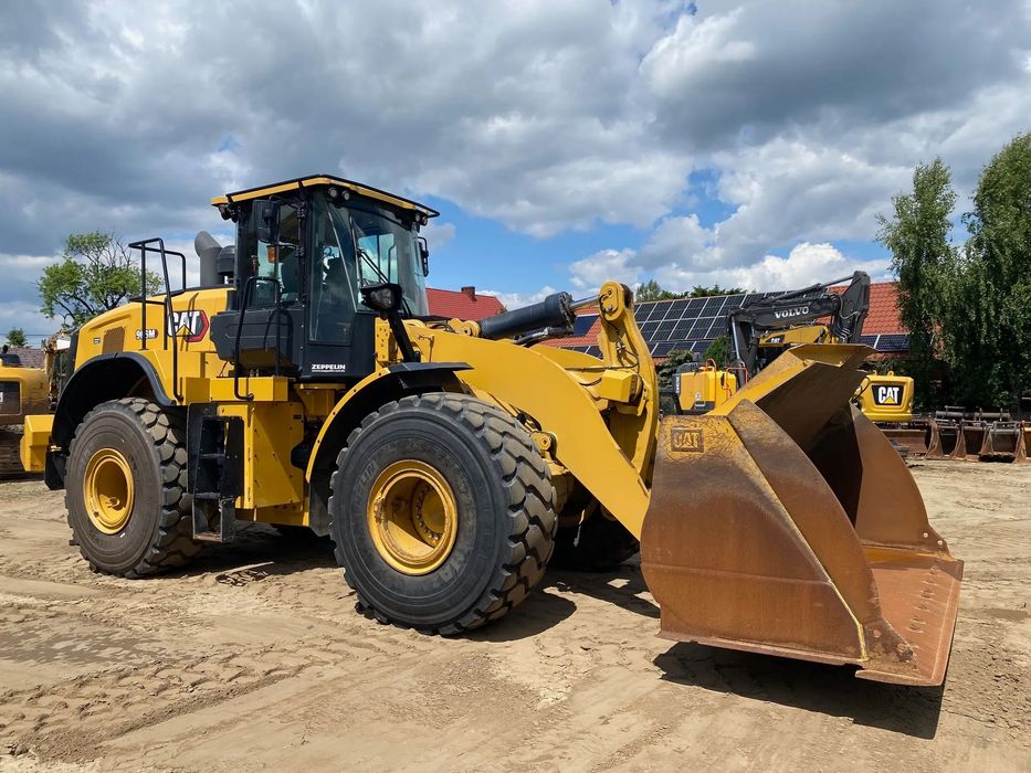 Caterpillar CAT 966M, 2020 ROK, 7810 MTH, z NIEMIEC, PIĘKNY STAN,  OPONY JAK NOWE, Joystick skrętu,serwisowana w Zeppelin-CAT Niemcy, 966