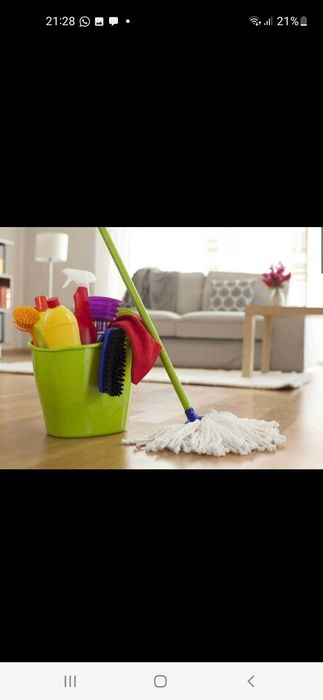 Procura de serviços de limpeza