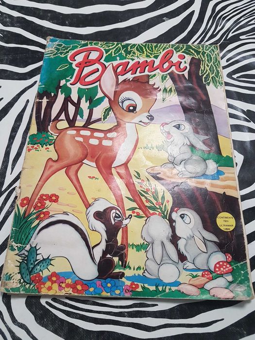Caderneta cromos Bambi 2°edição 1969