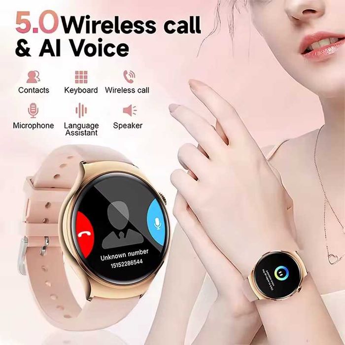 Женские смарт часы: DT WATCH 4 mini. NFC.GPS.Градусник.Сахар в крови.