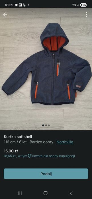 Kurtka softshell