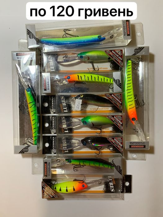 бюджетні воблери MANNS DORADO SILVER STREAM