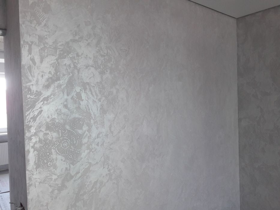 Декоративна штукатурка.  Ремонт під ключ.