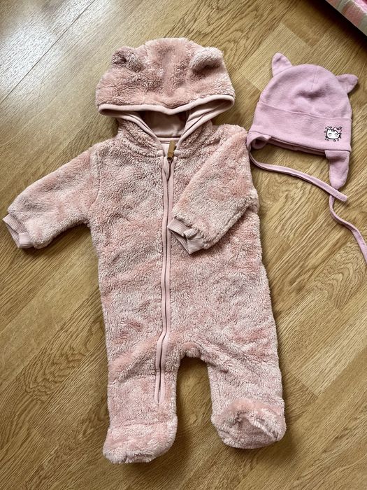 Комбінезон Teddy + шапка 62 розмір