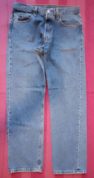 Джинси LEVIS 501 W33 L32 вживані в хорошому стані