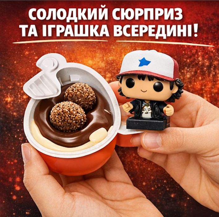 кіндер джой Stranger Things  Kinder Joy  ОСД Очень странные дела 12 шт