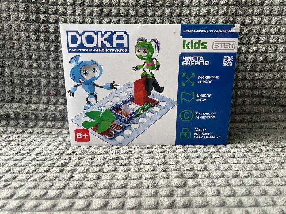 Науковий конструктор DOKA Чиста енергія / Kids STEM