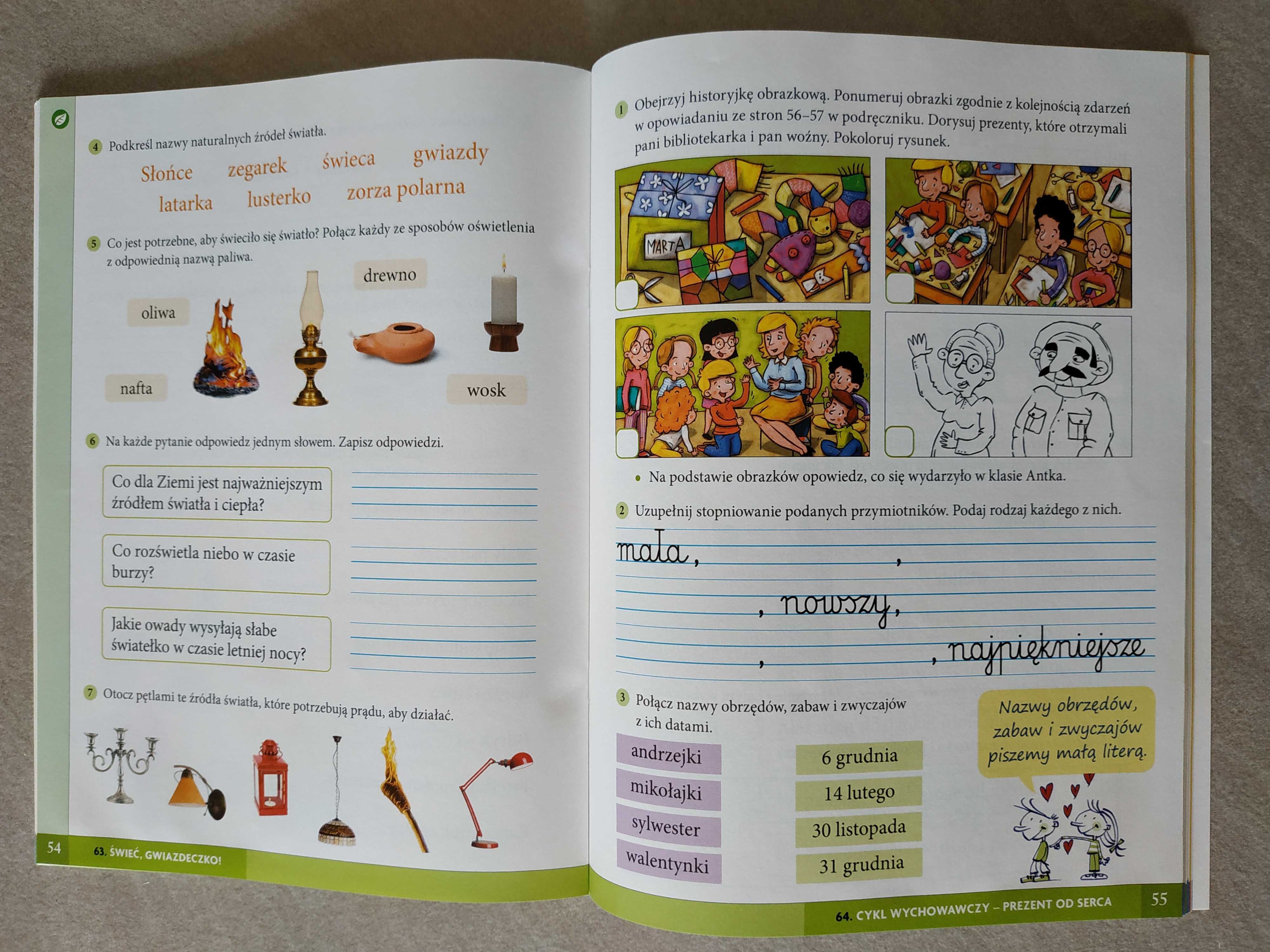 Odrabiamy.pl Szkolni Przyjaciele Karty ćwiczeń Klasa 3 Część 1 Szkolni przyjaciele. Karty ćwiczeń. Klasa 2. Część 2. Lublin • OLX.pl