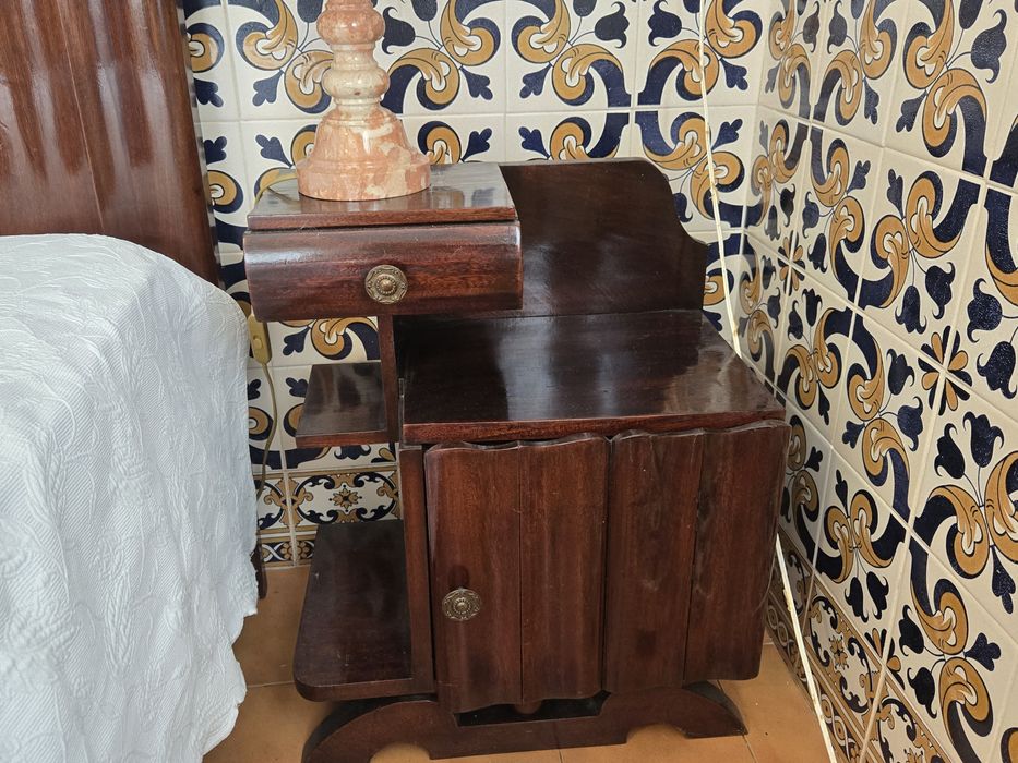 Mobília de quarto em pau santo