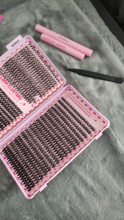 Zestaw do samodzielnego przedłużania rzęs