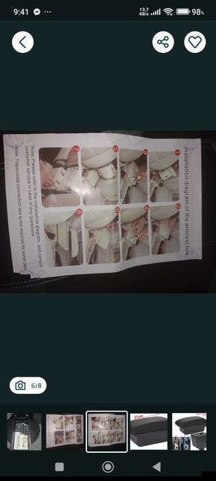 Apoio de braço para viatura pegout
