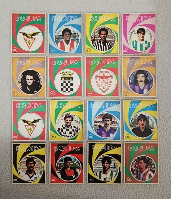Lote de CROMOS Antigos de 2 Coleções (Portugal)